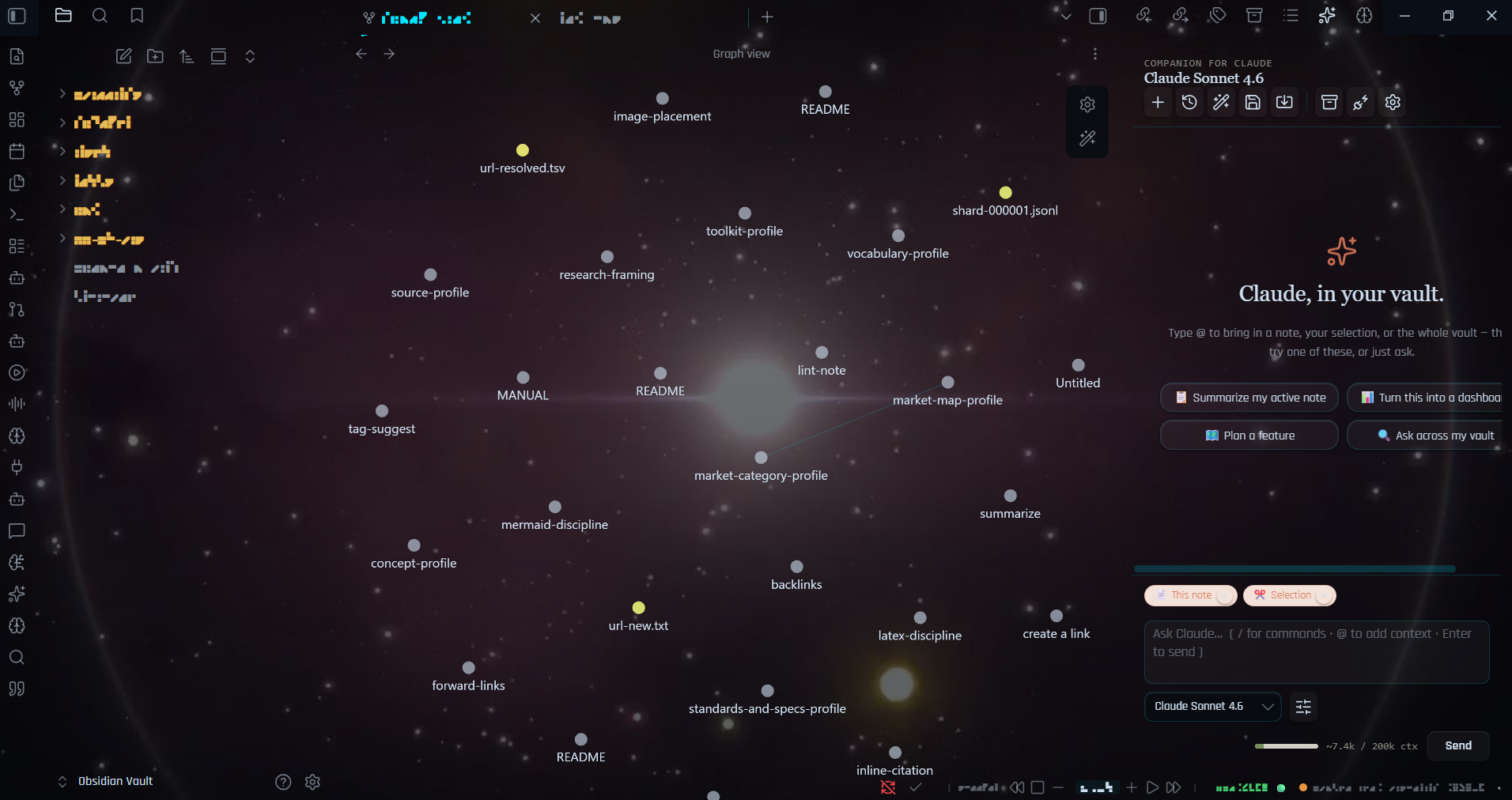 Obsidian Vault with Atlas Theme